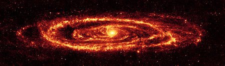Andromeda im IR- Licht