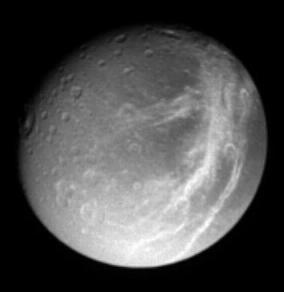Dione mit Strahlenbündel