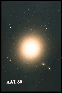 Elliptische Galaxie M 87