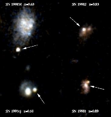 Supernovae hoher Rotverschiebung