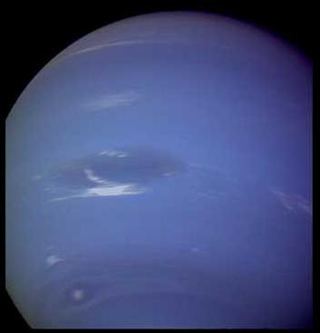 Neptun mit großem dunklen Fleck