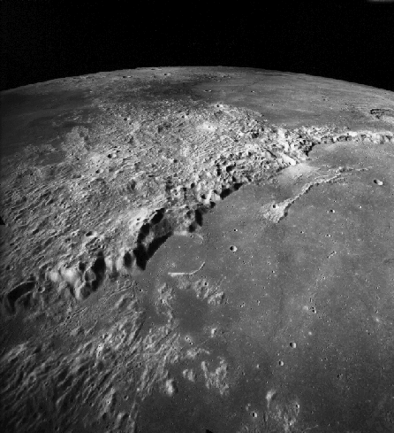 Mare Imbrium und Serenitatis