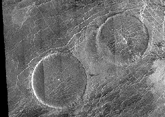Vulkandome in Tinatin Planitia