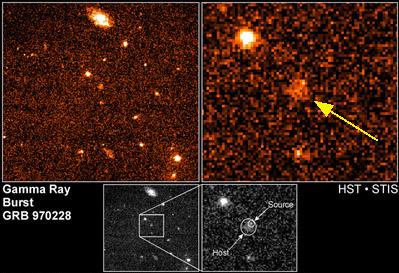 Das Hubble- Teleskop entdeckt die Quelle eines Gamma- Bursts