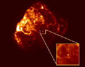 Neutronenstern in Puppis