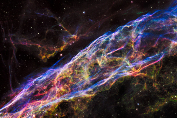 Supernova- Überrest "Schleier- Nebel"
